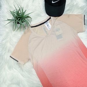 NWT Adidas Fitted Running Top